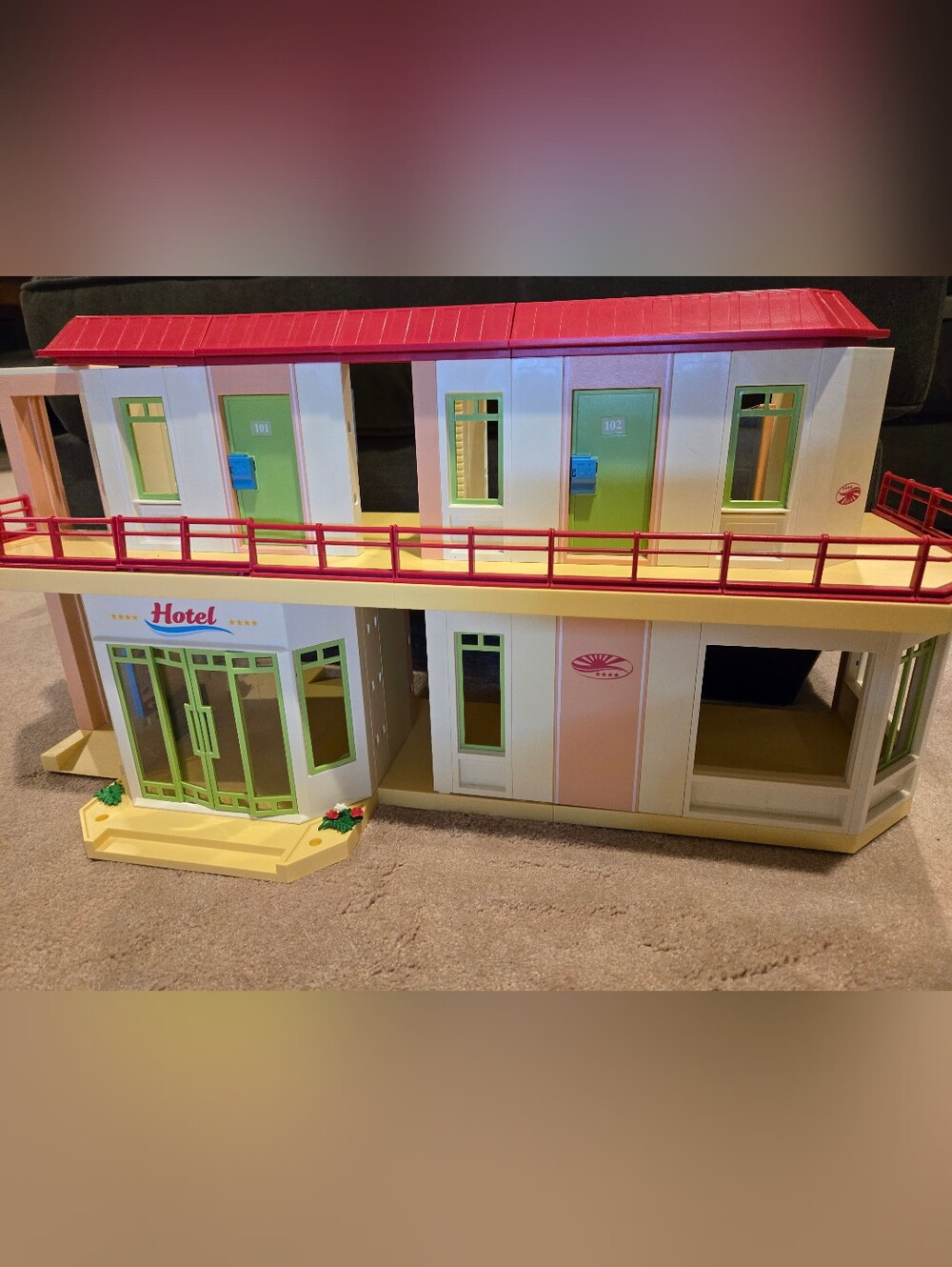 2012 Playmobil 5265 Hotel Playset ‼️Incomplete